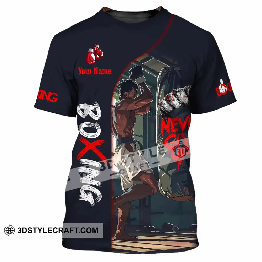 Unisex Shirt - Custom Boxing 3D Shirt T-Shirt / S T-shirt