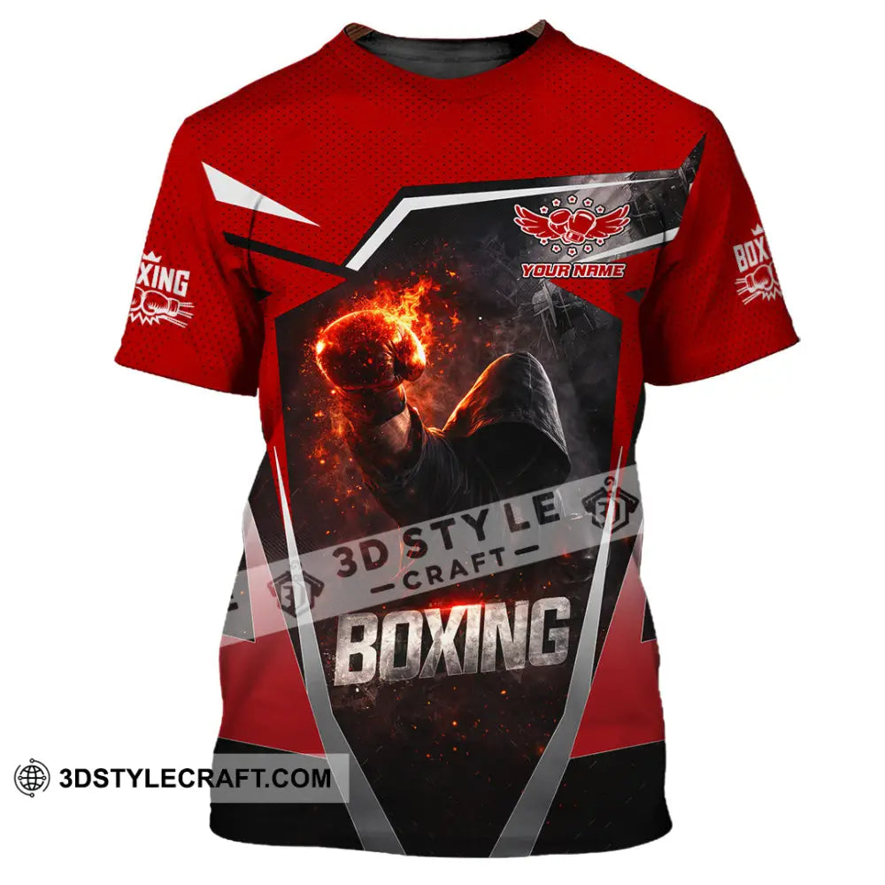 Unisex Shirt - Custom Boxing 3D Shirt T-Shirt / S T-shirt