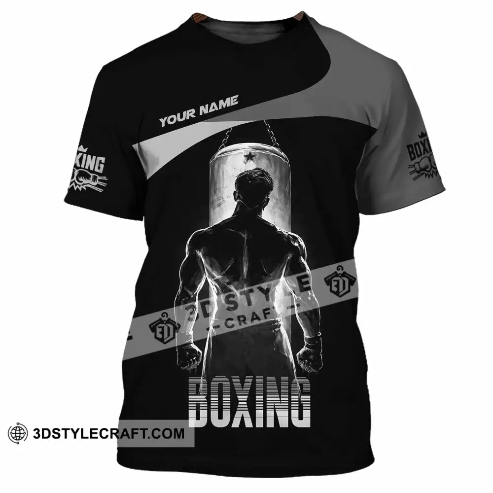 Unisex Shirt - Custom Boxing 3D Shirt - T-Shirt / S - T-shirt