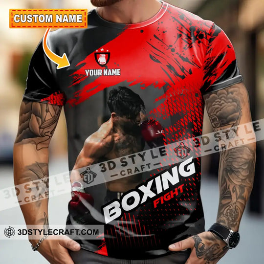 Unisex Shirt - Custom Boxing Fight 3D Shirt style option 2