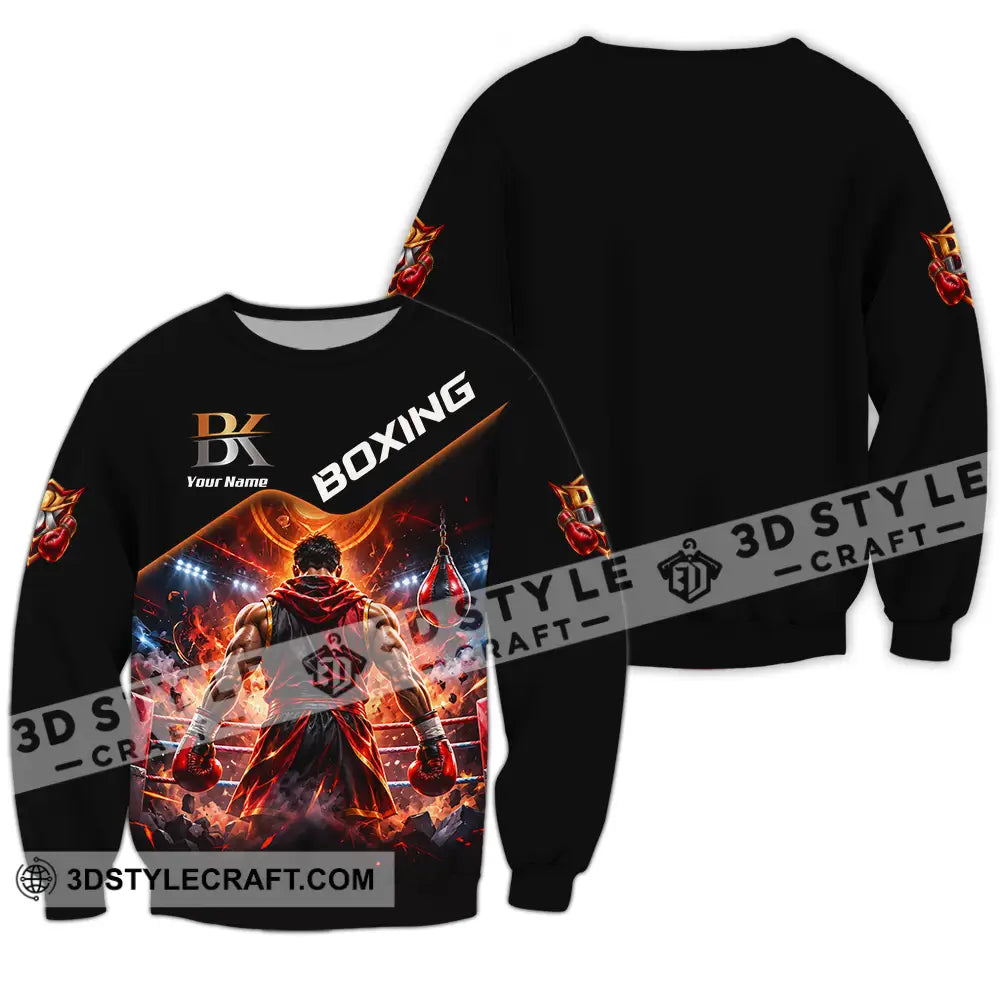 Unisex Shirt - Custom Boxing Shirt - Long Sleeve / S - T-shirt