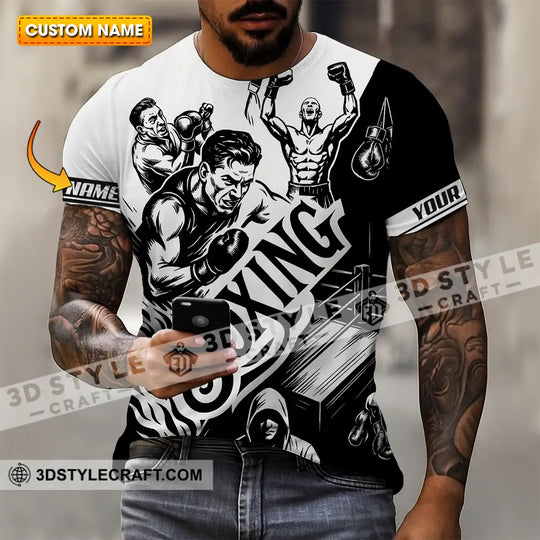 Unisex Shirt - Custom Boxing Men Shirt style option 1