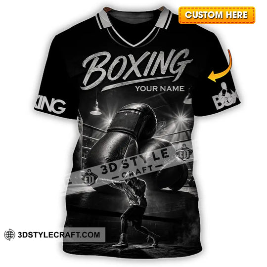 Unisex Shirt - Custom Boxing Shirt style option 1