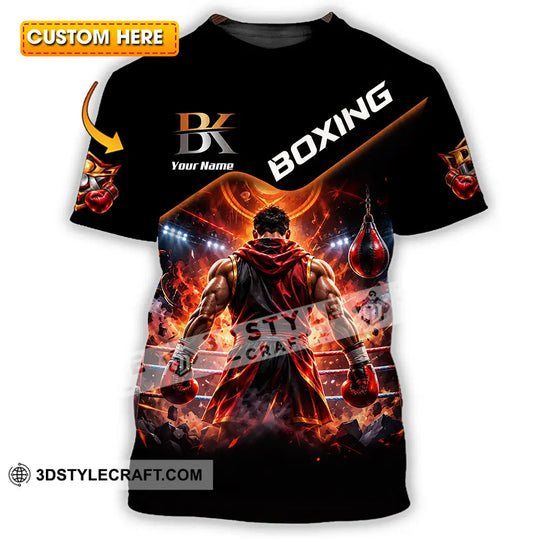 Unisex Shirt - Custom Boxing Shirt style option 1