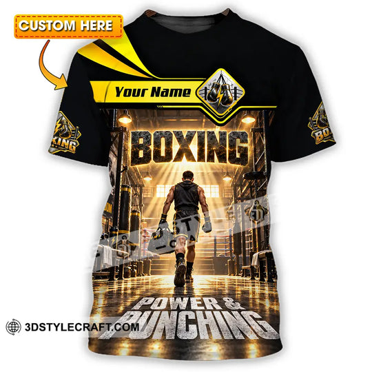 Unisex Shirt - Custom Boxing Shirt style option 1