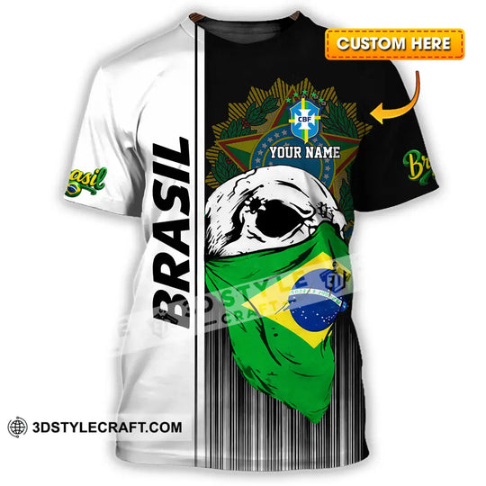 Unisex Shirt - Custom Brasil 3D Shirt style option 1