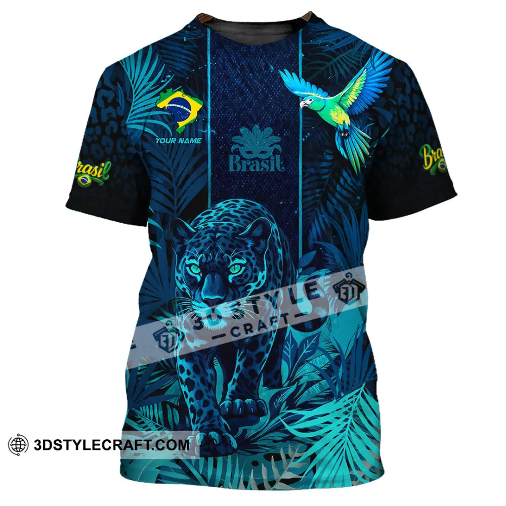 Unisex Shirt - Custom Brasil 3D Shirt T-Shirt / S T-shirt