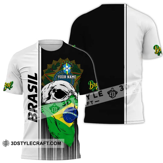 Unisex Shirt - Custom Brasil 3D Shirt style option 2