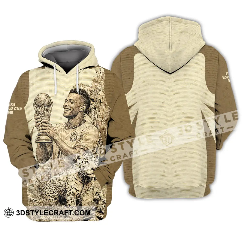 Unisex Shirt - Custom Brasil Fifa World Cup 2026 3D Shirt Hoodie / S T-shirt