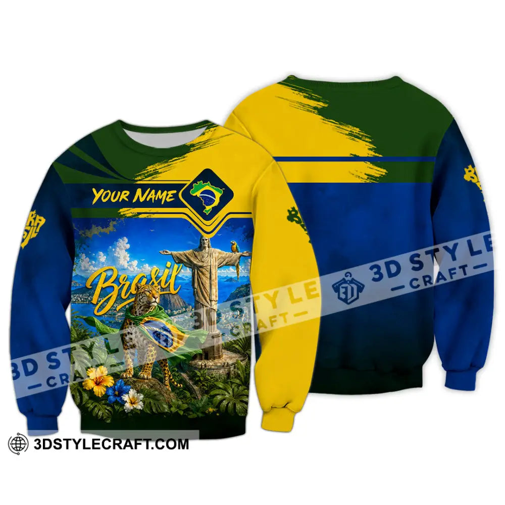 Unisex Shirt - Custom Brasil Shirt - Long Sleeve / S - T-shirt