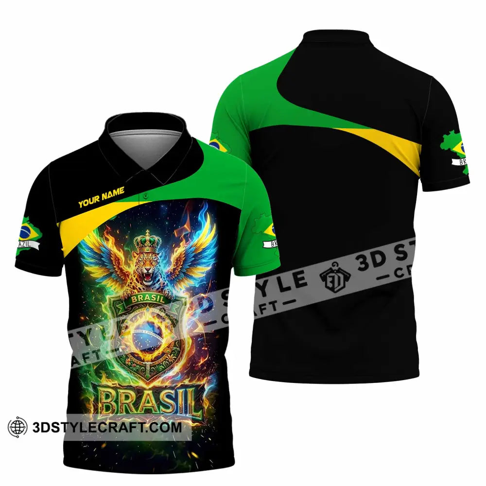 Unisex Shirt - Custom Brasil Shirt - Polo Shirt / S - T-shirt