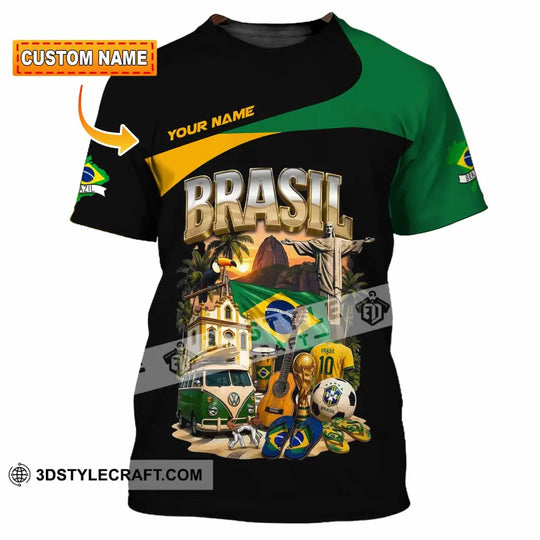 Unisex Shirt - Custom Brasil Shirt style option 1