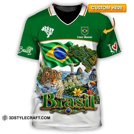 Unisex Shirt - Custom Brasil Shirt - T-shirt