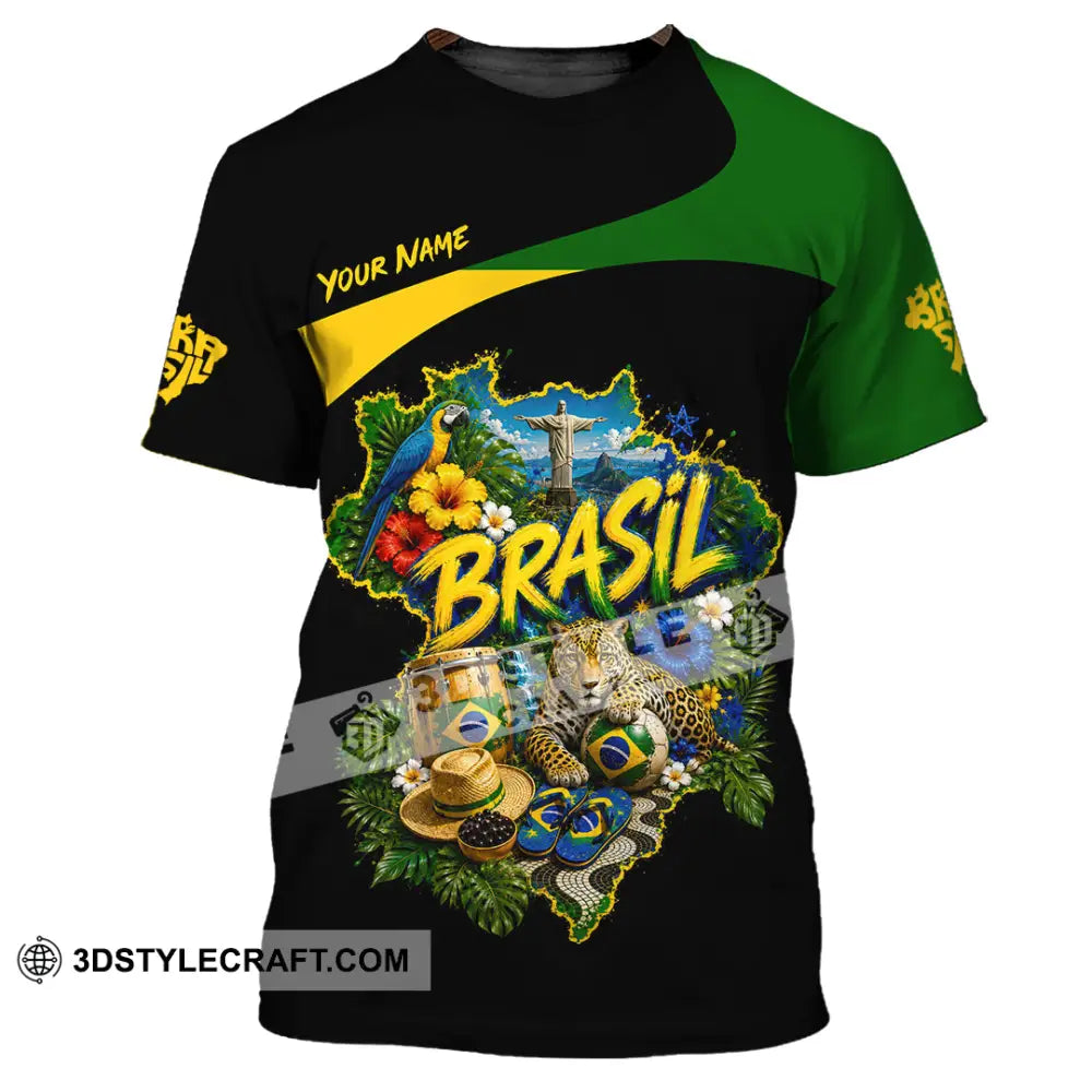 Unisex Shirt - Custom Brasil Shirt - T-Shirt / S - T-shirt