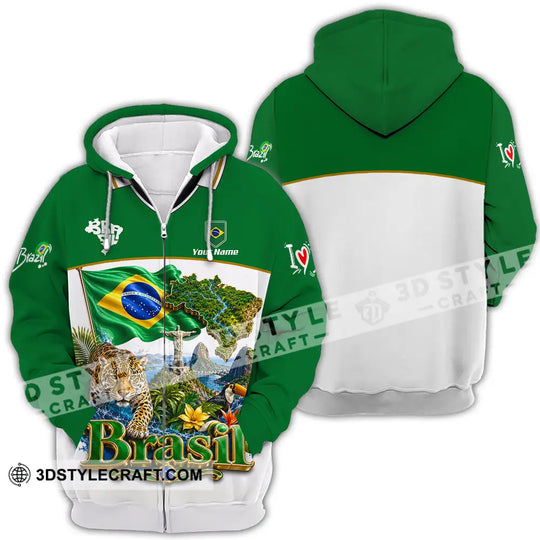 Unisex Shirt - Custom Brasil Shirt style option 4