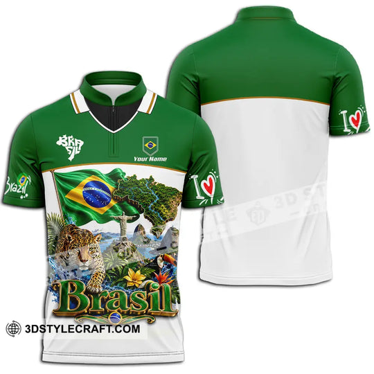Unisex Shirt - Custom Brasil Shirt style option 2