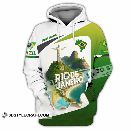 Unisex Shirt - Custom Brazil 3D Shirt style option 3