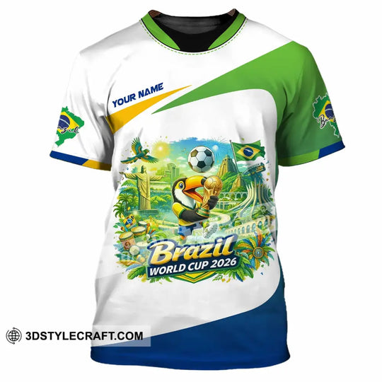 Unisex Shirt - Custom Brazil 3D Shirt style option 2