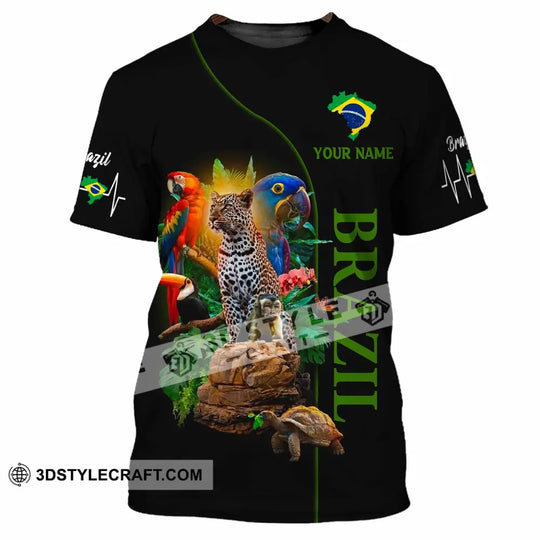 Unisex Shirt - Custom Brazil 3D Shirt style option 2