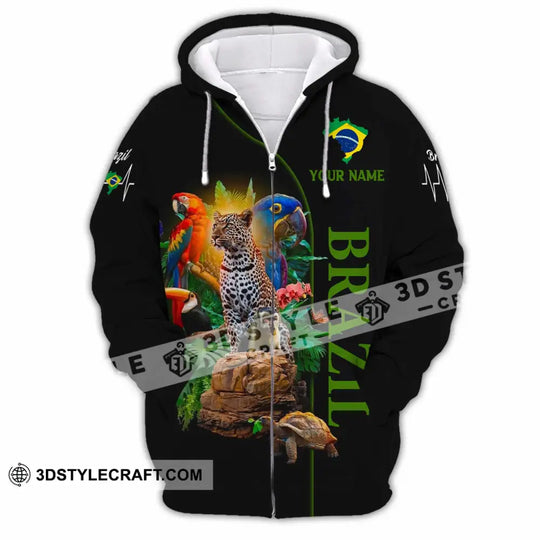 Unisex Shirt - Custom Brazil 3D Shirt style option 3