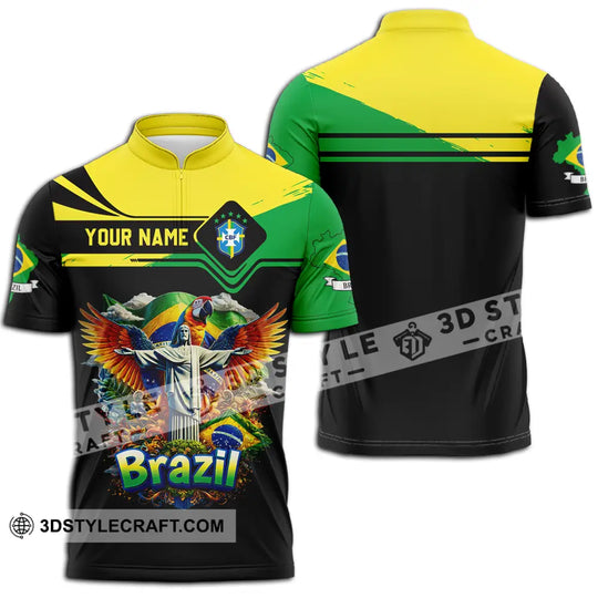 Unisex Shirt - Custom Brazil 3D Shirt style option 2