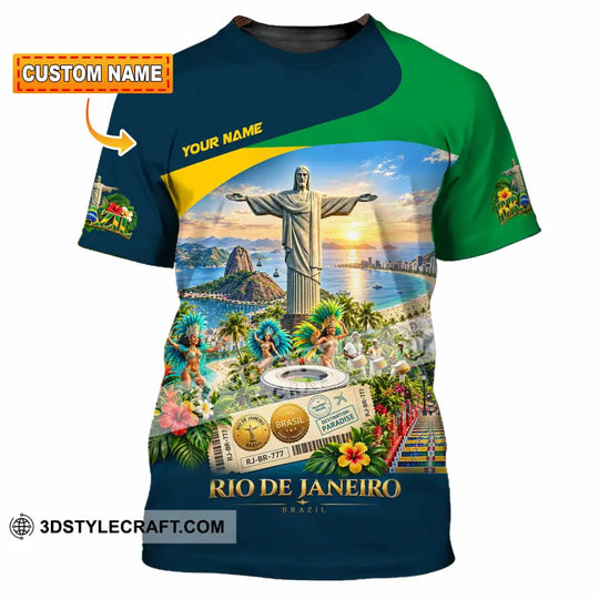 Unisex Shirt - Custom Brazil Shirt style option 1