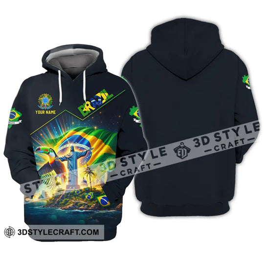 Unisex Shirt - Custom Brazil World Cup 2026 3D Shirt style option 3