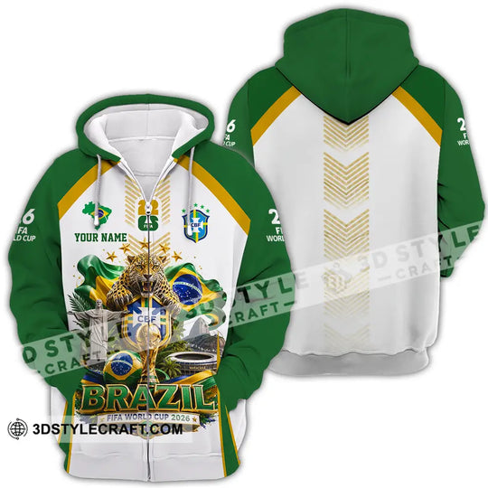 Unisex Shirt - Custom Brazil World Cup 2026 Shirt style option 4
