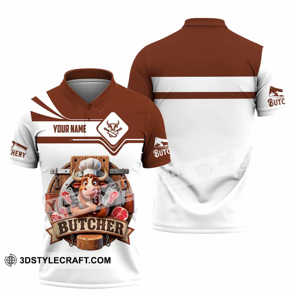 Unisex Shirt - Custom Butcher Shirt - Polo Shirt / S - T-shirt