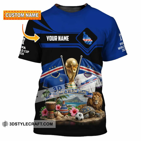 Unisex Shirt - Custom Cabo Verde 3D Shirt style option 1