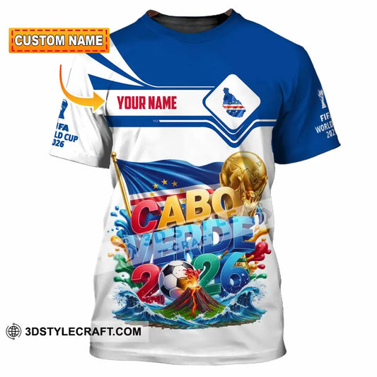 Unisex Shirt - Custom Cabo Verde World Cup 2026 Shirt - T-shirt