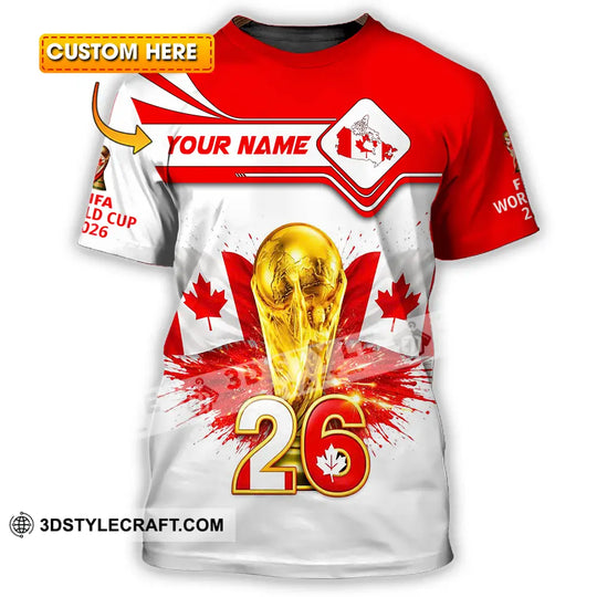 Unisex Shirt - Custom Canada 3D Shirt style option 1