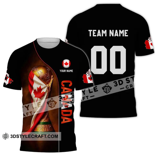 Unisex Shirt - Custom Canada 3D Shirt style option 2