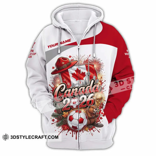 Unisex Shirt - Custom Canada 3D Shirt style option 3