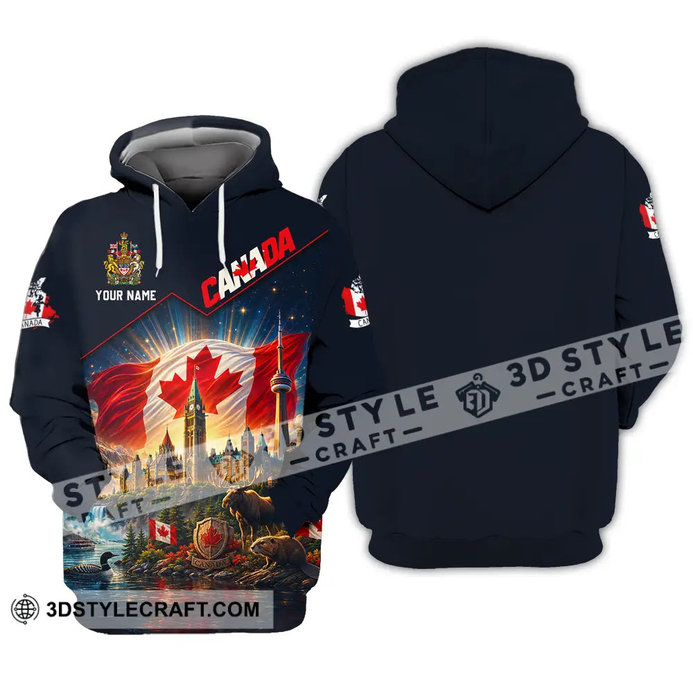 Unisex Shirt - Custom Canada Shirt - Hoodie / S - T-shirt