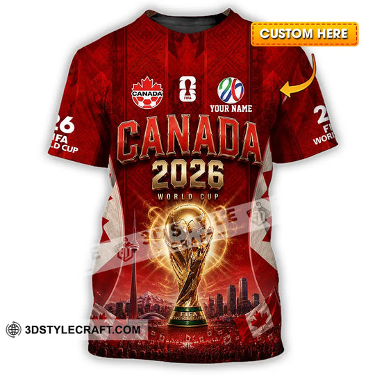 Unisex Shirt - Custom Canada Shirt style option 1