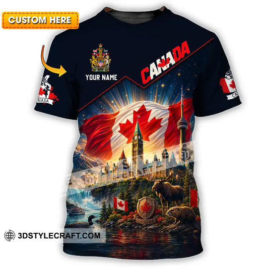 Unisex Shirt - Custom Canada Shirt style option 1