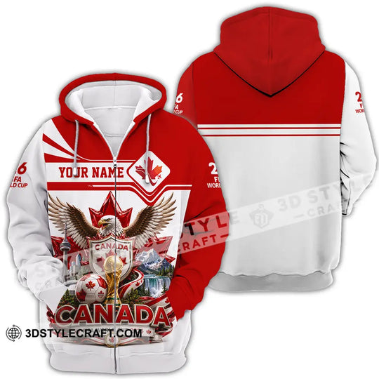 Unisex Shirt - Custom Canada World Cup 2026 Shirt style option 4