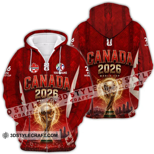 Unisex Shirt - Custom Canada Shirt style option 4