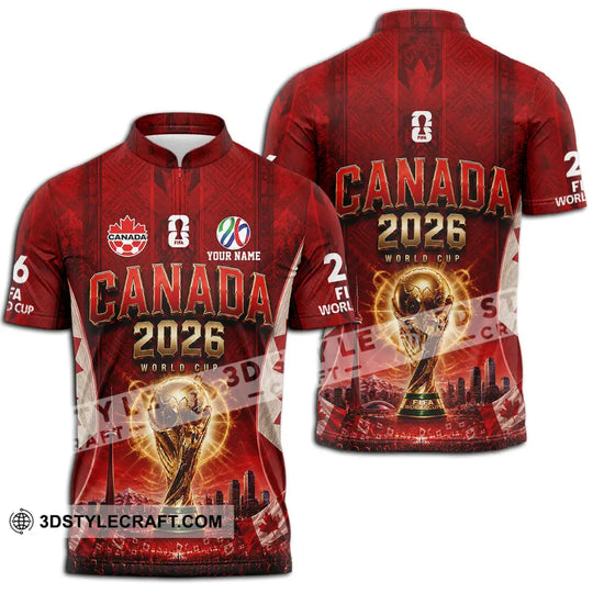Unisex Shirt - Custom Canada Shirt style option 2