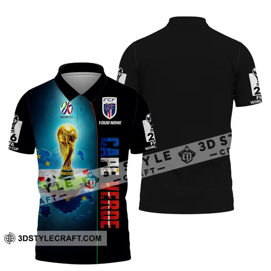 Unisex Shirt - Custom Cape Verde 3D Shirt style option 3