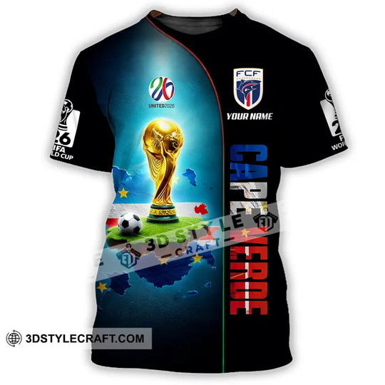 Unisex Shirt - Custom Cape Verde 3D Shirt style option 4