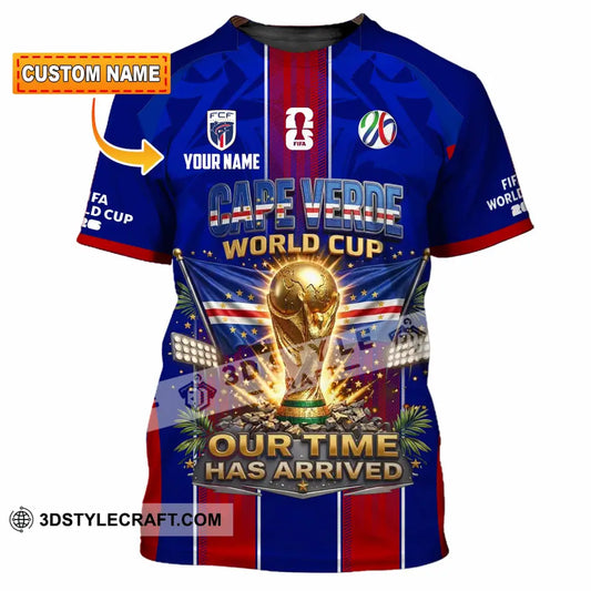 Unisex Shirt - Custom Cape Verde World Cup 2026 Shirt - T-shirt