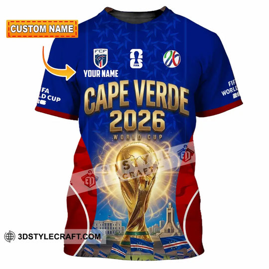Unisex Shirt - Custom Cape Verde Shirt style option 1