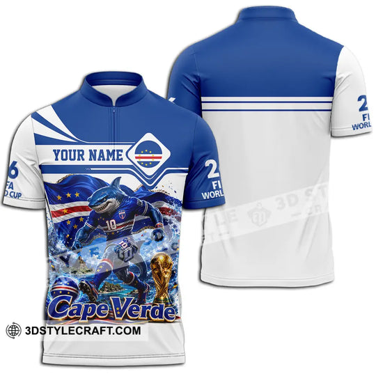 Unisex Shirt - Custom Cape Verde Shirt style option 2