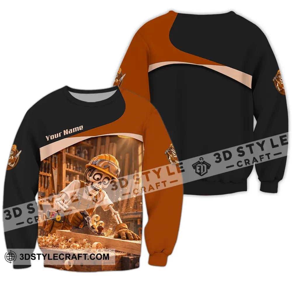 Unisex Shirt - Custom Carpenter Shirt - Long Sleeve / S - T-shirt