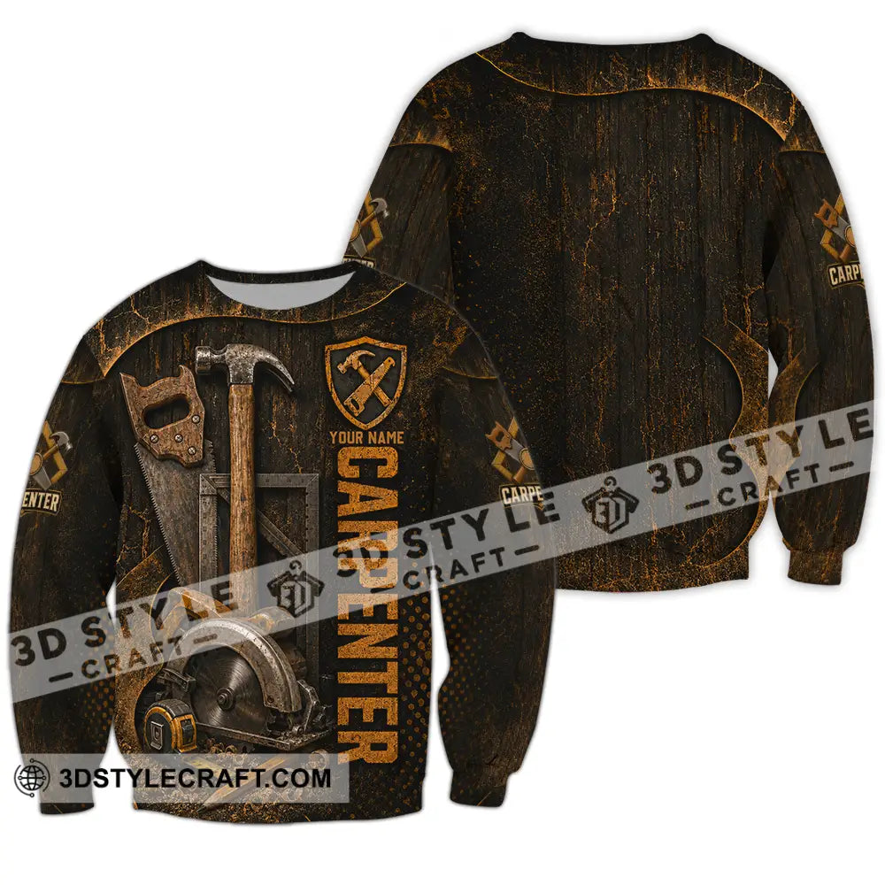 Unisex Shirt - Custom Carpenter Shirt - Long Sleeve / S - T-shirt