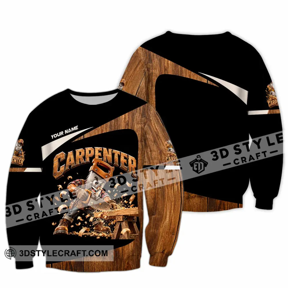 Unisex Shirt - Custom Carpenter Shirt - Long Sleeve / S - T-shirt