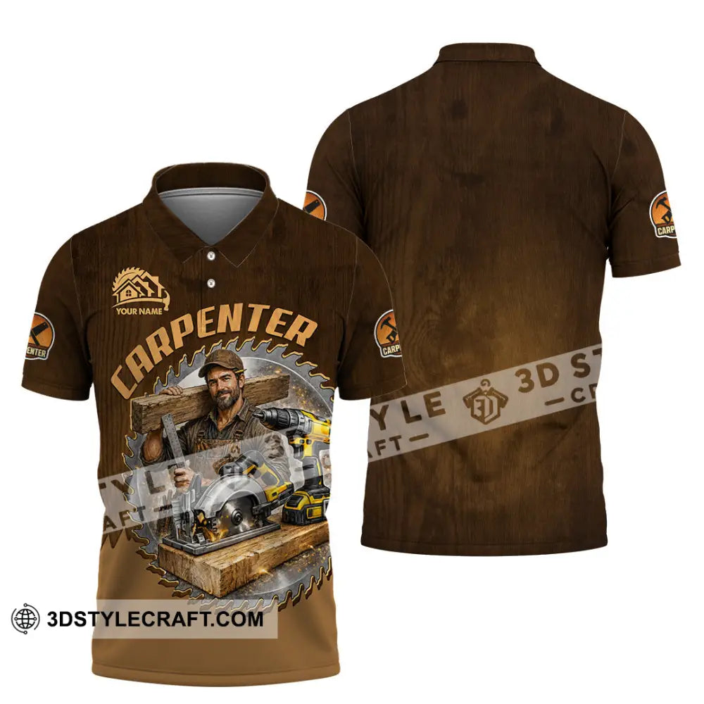 Unisex Shirt - Custom Carpenter Shirt - Polo Shirt / S - T-shirt