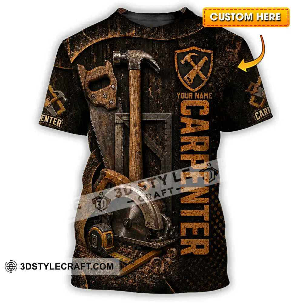Unisex Shirt - Custom Carpenter Shirt - T-shirt